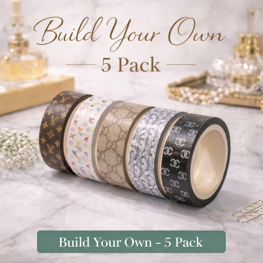 Luxe Washi | Build Your Own 5-Roll Set