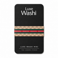 Luxe Washi Mini — Striped Monogram