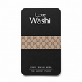 Luxe Washi Mini — Beige Monogram