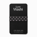 Luxe Washi Mini — Quilted Pink & Black