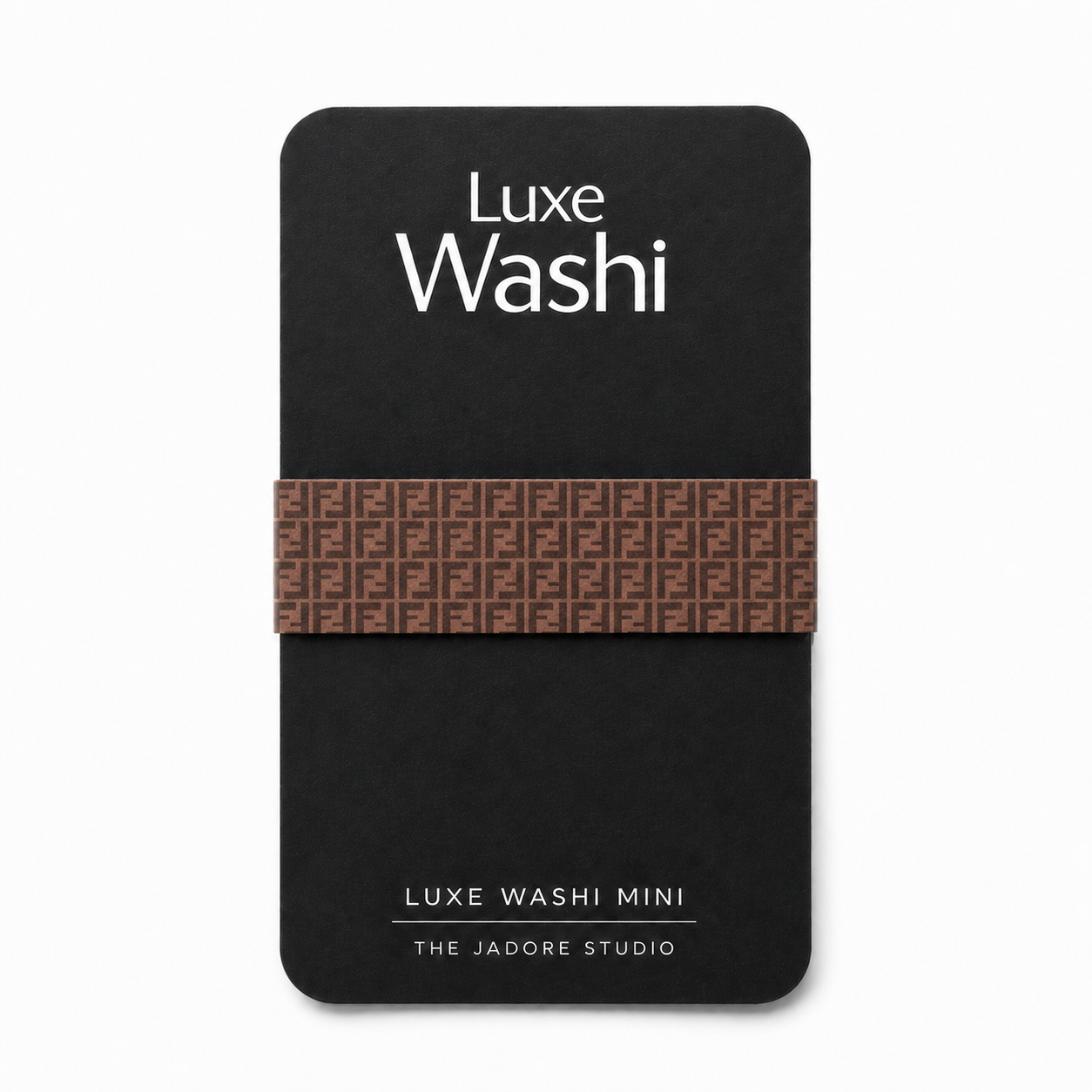 Luxe Washi Mini — Auburn Monogram