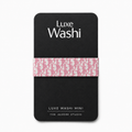 Luxe Washi Mini — Pink Monogram