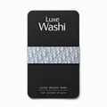 Luxe Washi Mini — Blue Monogram