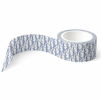 Navy Blue Monogram Luxe Washi Tape