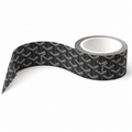 Luxe Washi Tape — Black & Gray Monogram