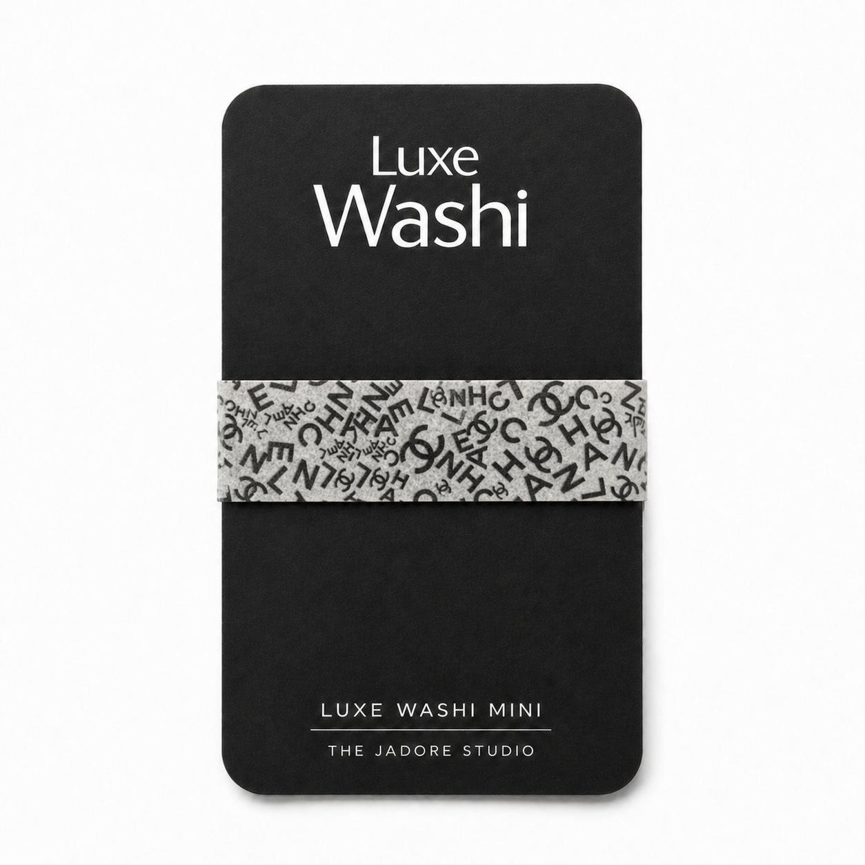 Luxe Washi Mini — Noir Typography