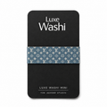 Luxe Washi Mini — Denim Monogram