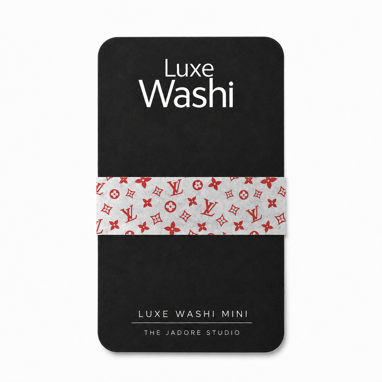 Luxe Washi Mini — Scattered Monogram