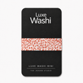 Luxe Washi Mini — Red Typography