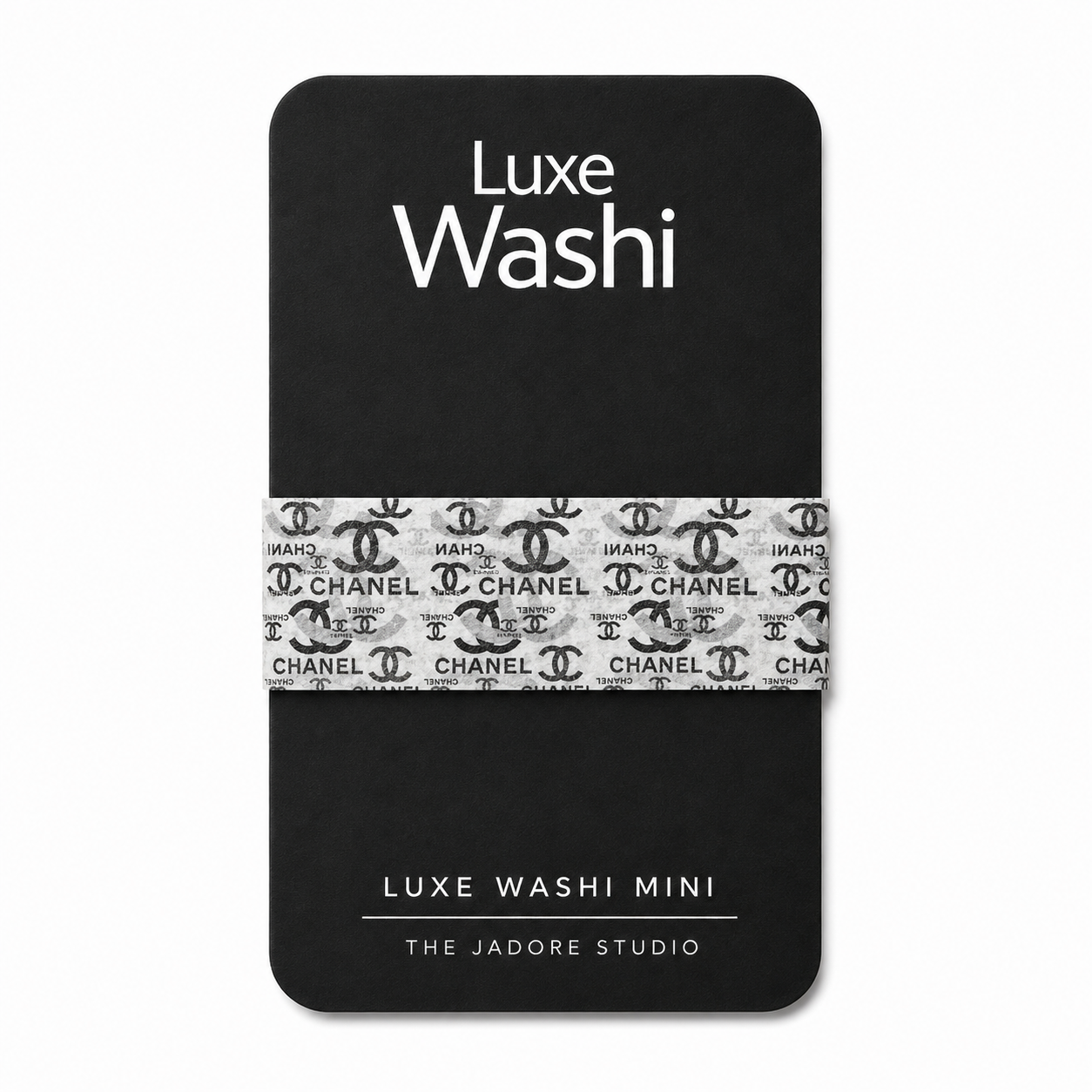 Luxe Washi Mini — Monochrome Typography