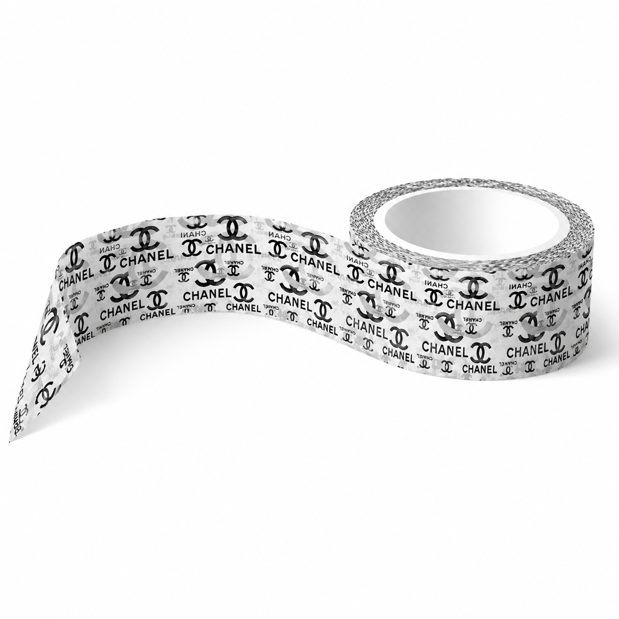 Monochrome Typography Luxe Washi Tape