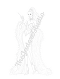 Perfect Pages™ Printable Single | Cruella the Baddie