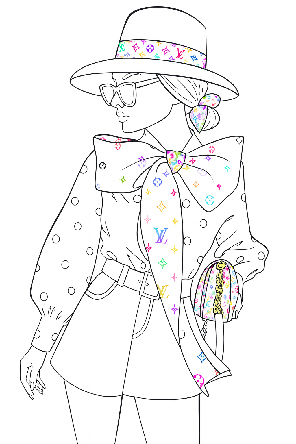 Louis Vuitton Washi Tape - Multi-Color