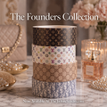 Luxe Washi Tape Set — The Founders Collection featuring four original fashion-inspired designs